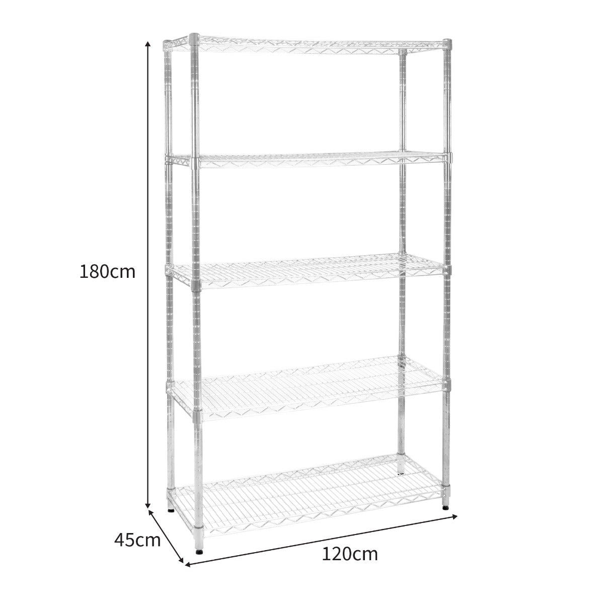 KuKoo Wire Racking - 45cm x 120cm x 180cm - Like New