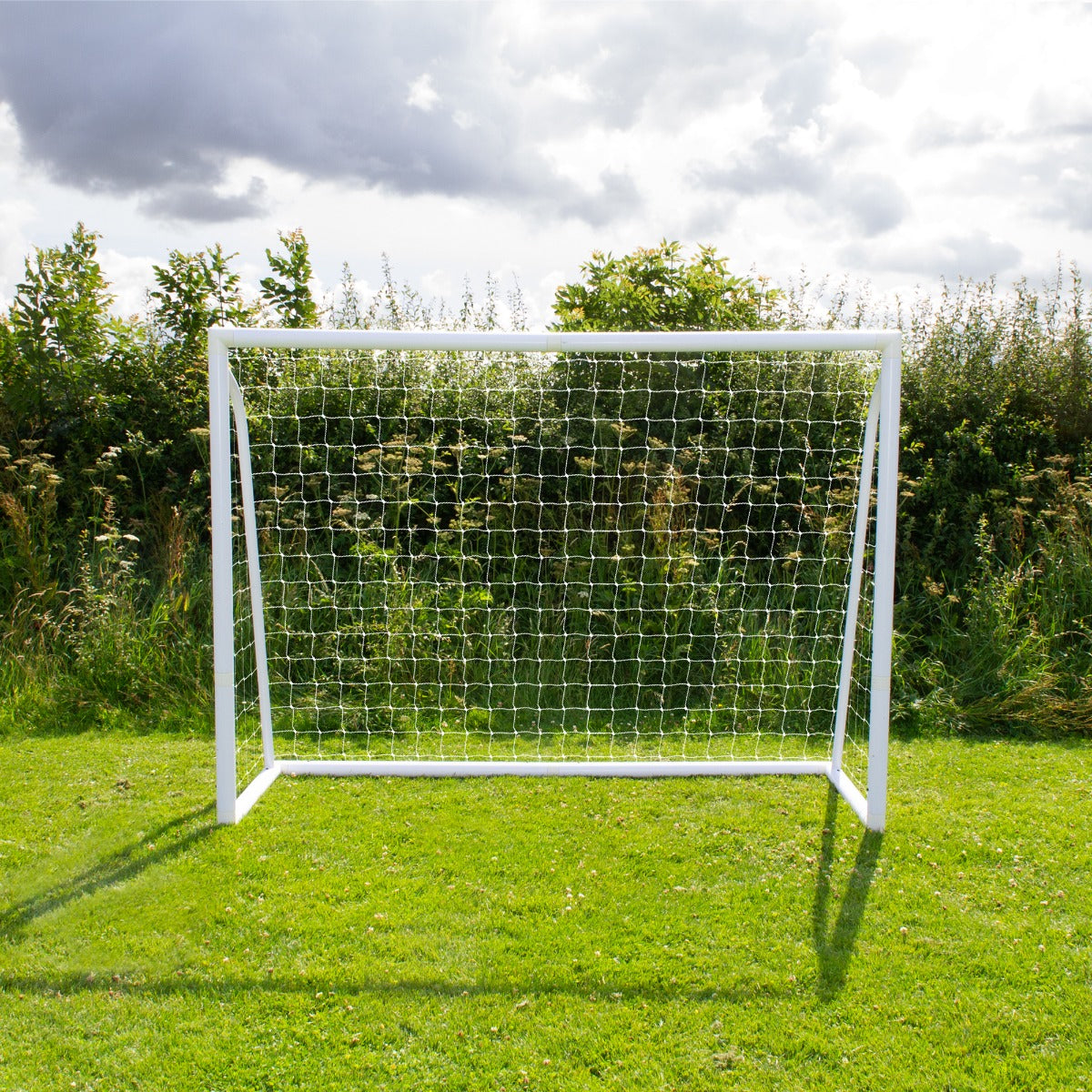 8 x 6ft Football Goal, Carry Case and Target Sheet - Used - Good