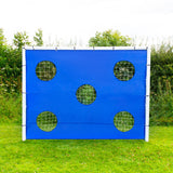8 x 6ft Football Goal, Carry Case and Target Sheet - Used - Acceptable