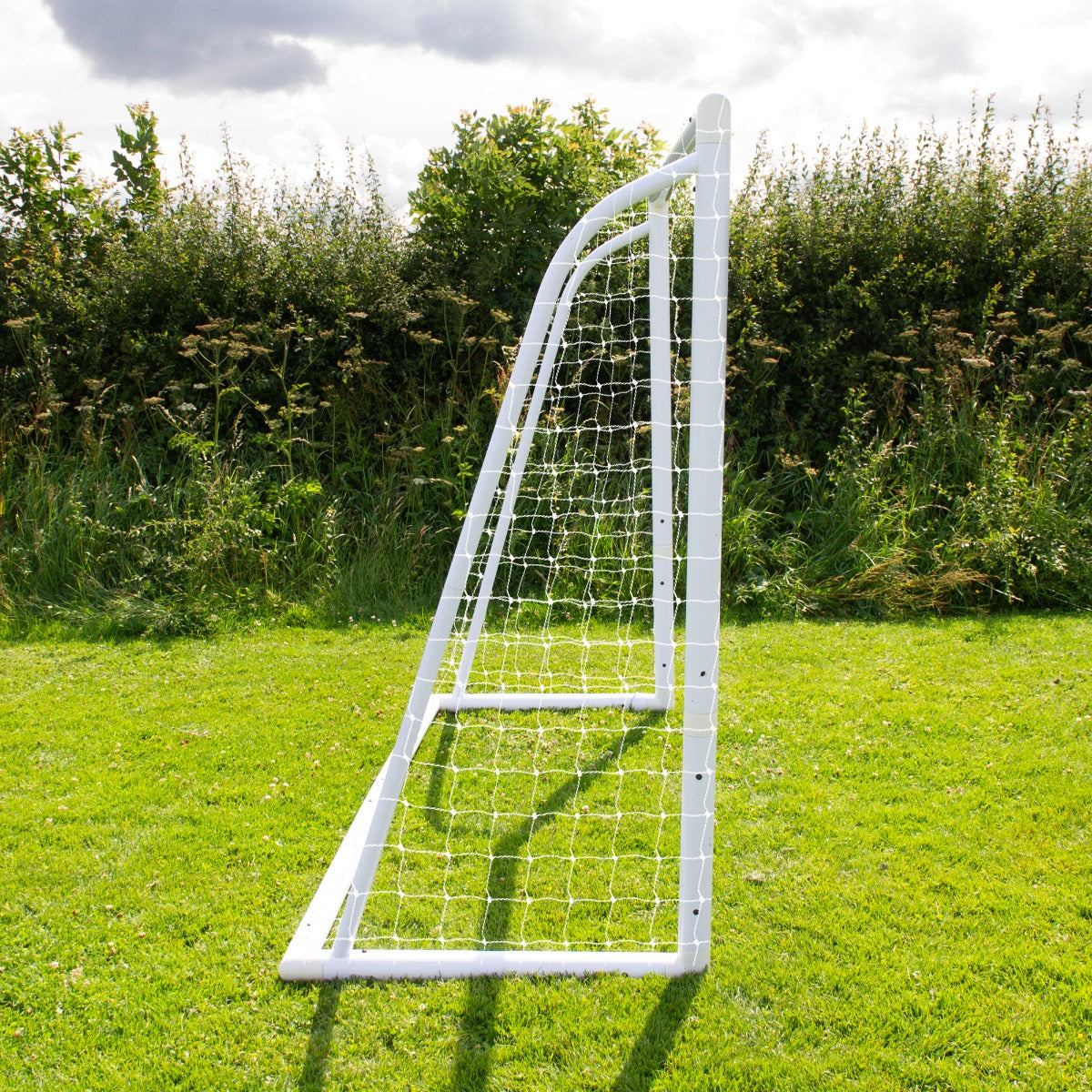 8 x 6ft Football Goal, Carry Case and Target Sheet - Used - Acceptable