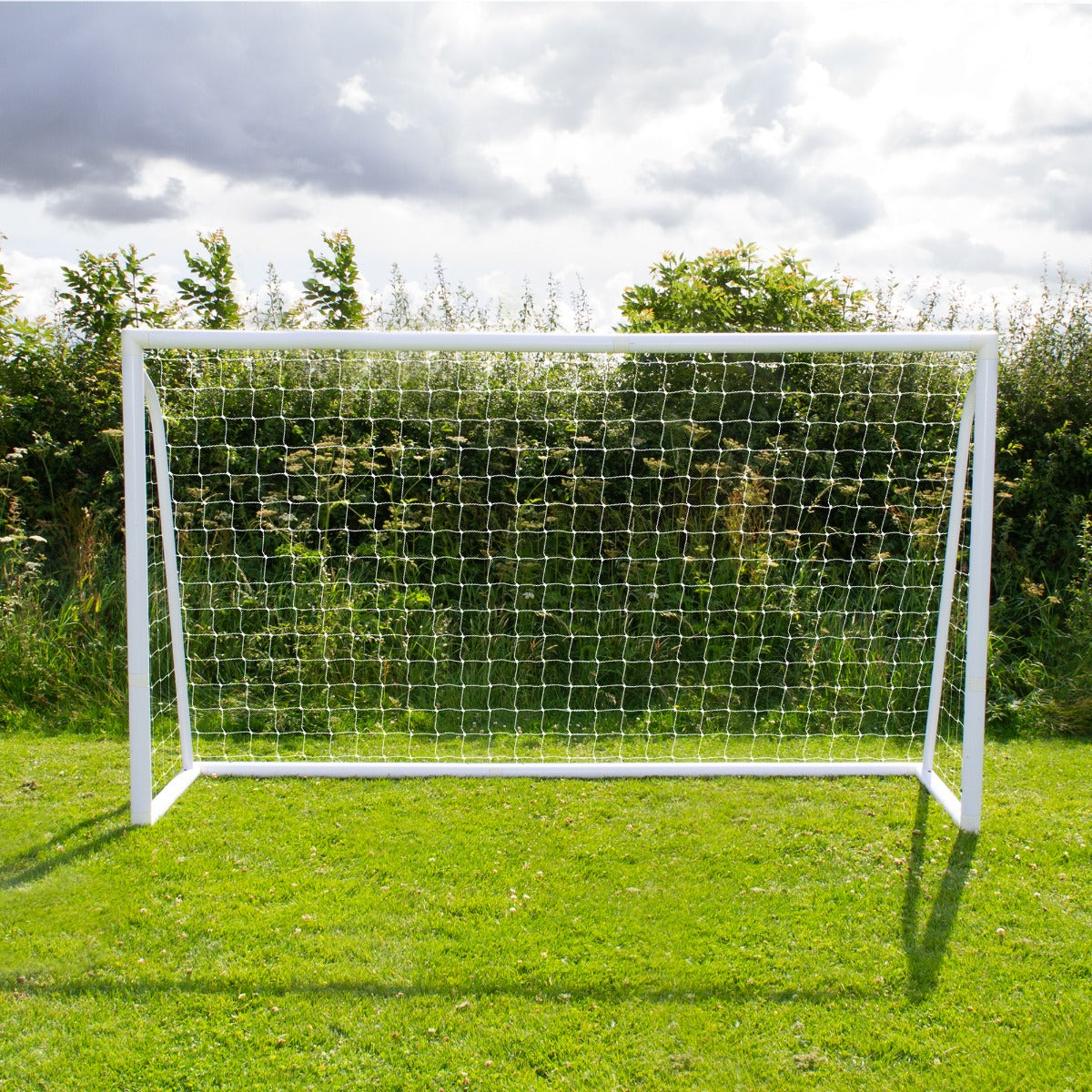 12 x 6ft Football Goal, Carry Case and Target Sheet - Used - Very Good