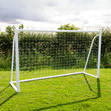 12 x 6ft Football Goal, Carry Case and Target Sheet - Used - Good