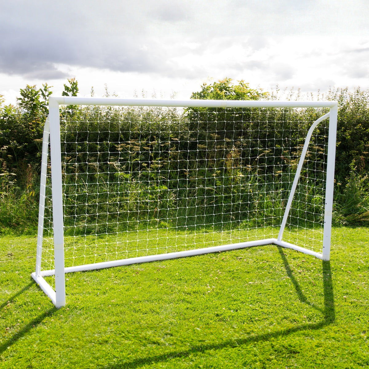 12 x 6ft Football Goal, Carry Case and Target Sheet - Used - Acceptable
