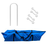 12 x 6ft Football Goal, Carry Case and Target Sheet - Used - Good