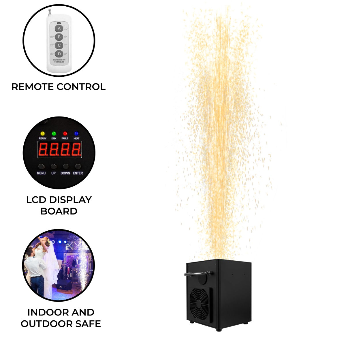 Cold Spark Machine - Used - Acceptable