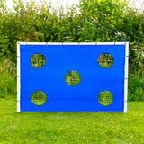 6 x 4ft Football Goal, Carry Case and Target Sheet - Used - Acceptable