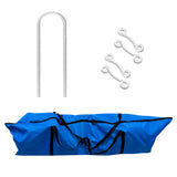 6 x 4ft Football Goal, Carry Case and Target Sheet - Used - Good