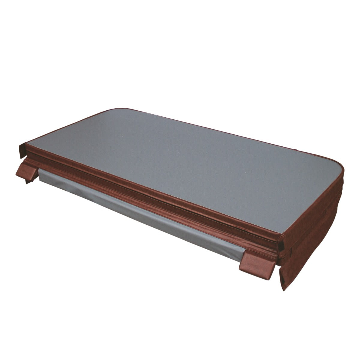 2m Hot Tub Spa Cover – Brown - Used - Acceptable