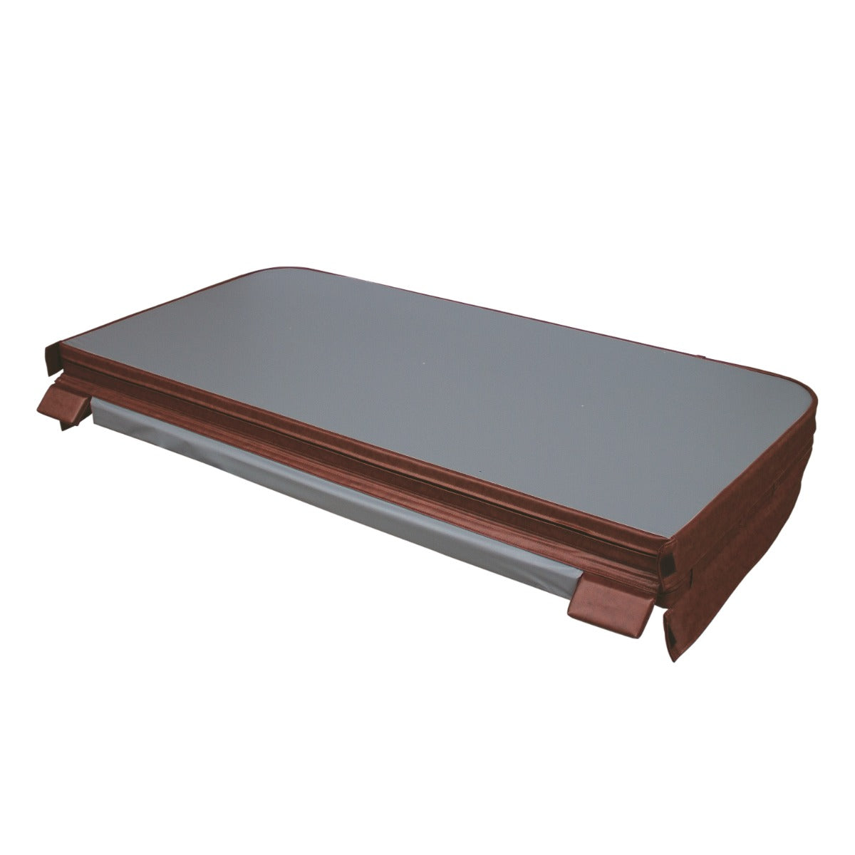 2.1m Hot Tub Spa Cover – Brown - Used - Acceptable