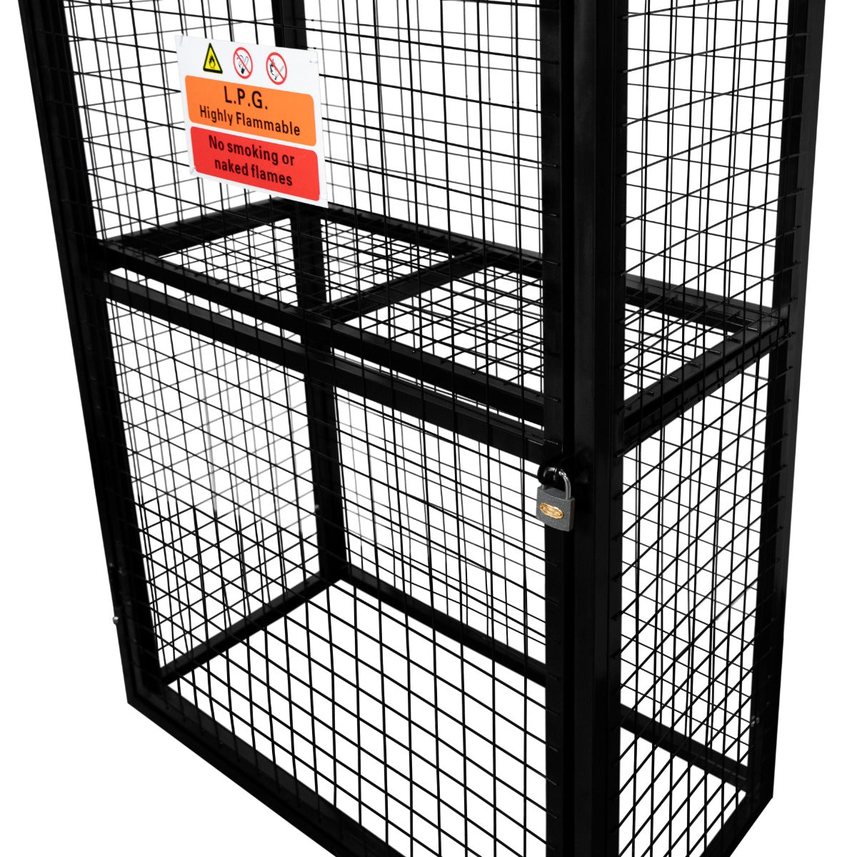 Gas Bottle Collapsible Mesh Cage – 184 x 116 x 57cm - Like New