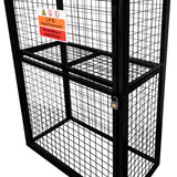 Gas Bottle Collapsible Mesh Cage – 184 x 116 x 57cm - Like New
