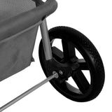 Pet Stroller with Rain Cover – Grey - Like New