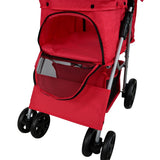 Pet Stroller with Rain Cover – Red - Used - Good