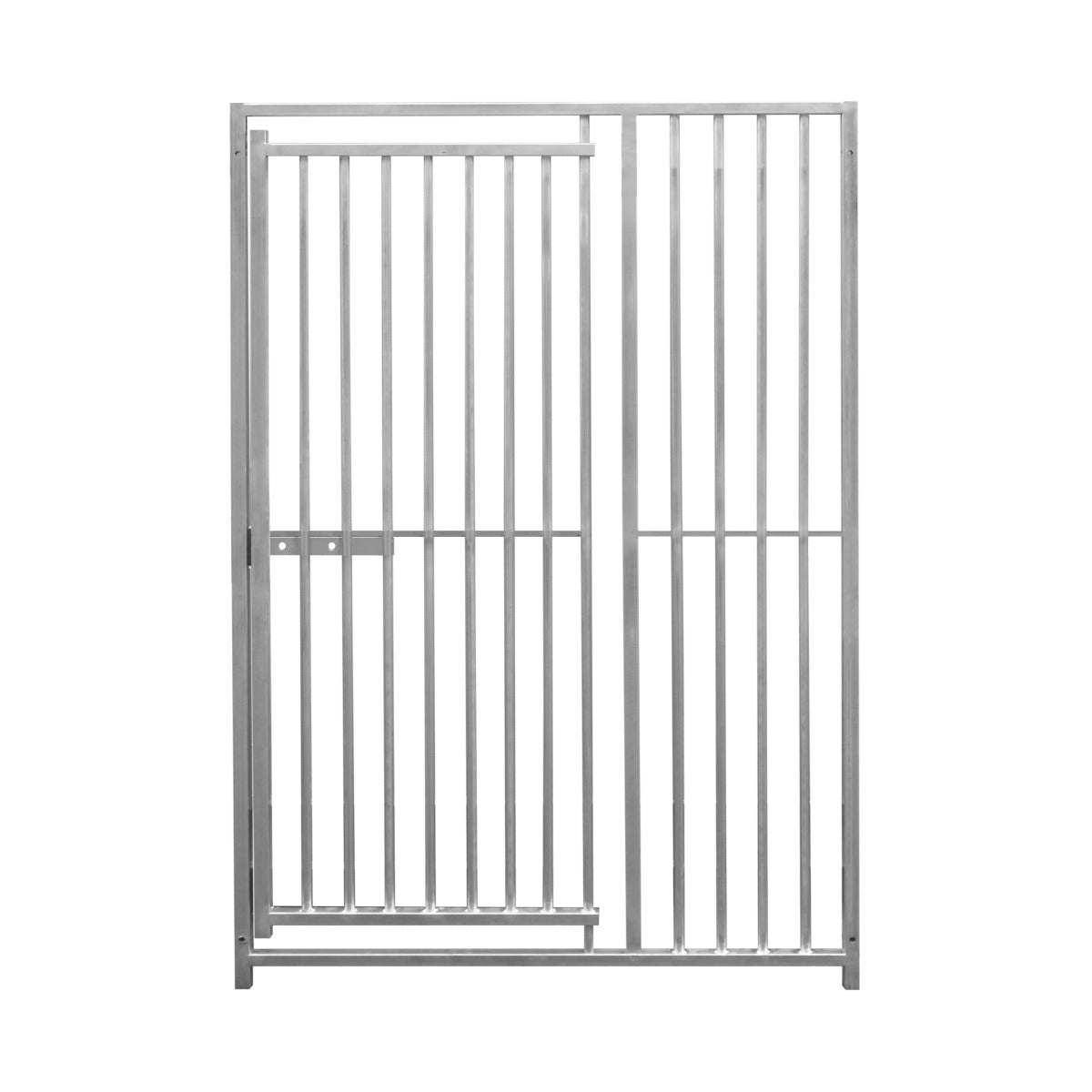 1.5m Dog Run Panel With Door – 8cm Bar Spacing - Used - Acceptable