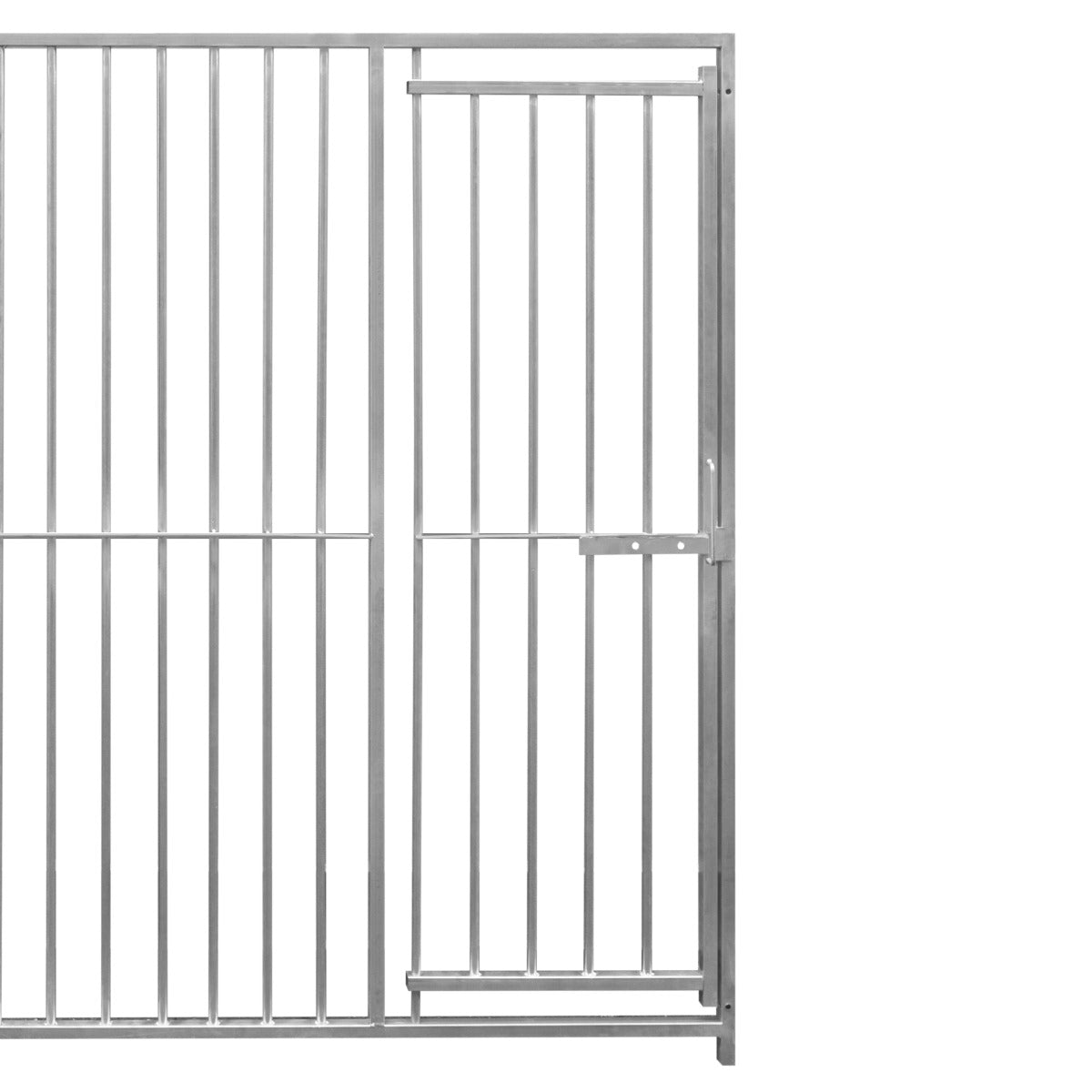 1.5m Dog Run Panel With Door – 8cm Bar Spacing - Used - Acceptable