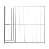 2m Dog Run Panel With Door – 8cm Bar Spacing - Used - Acceptable