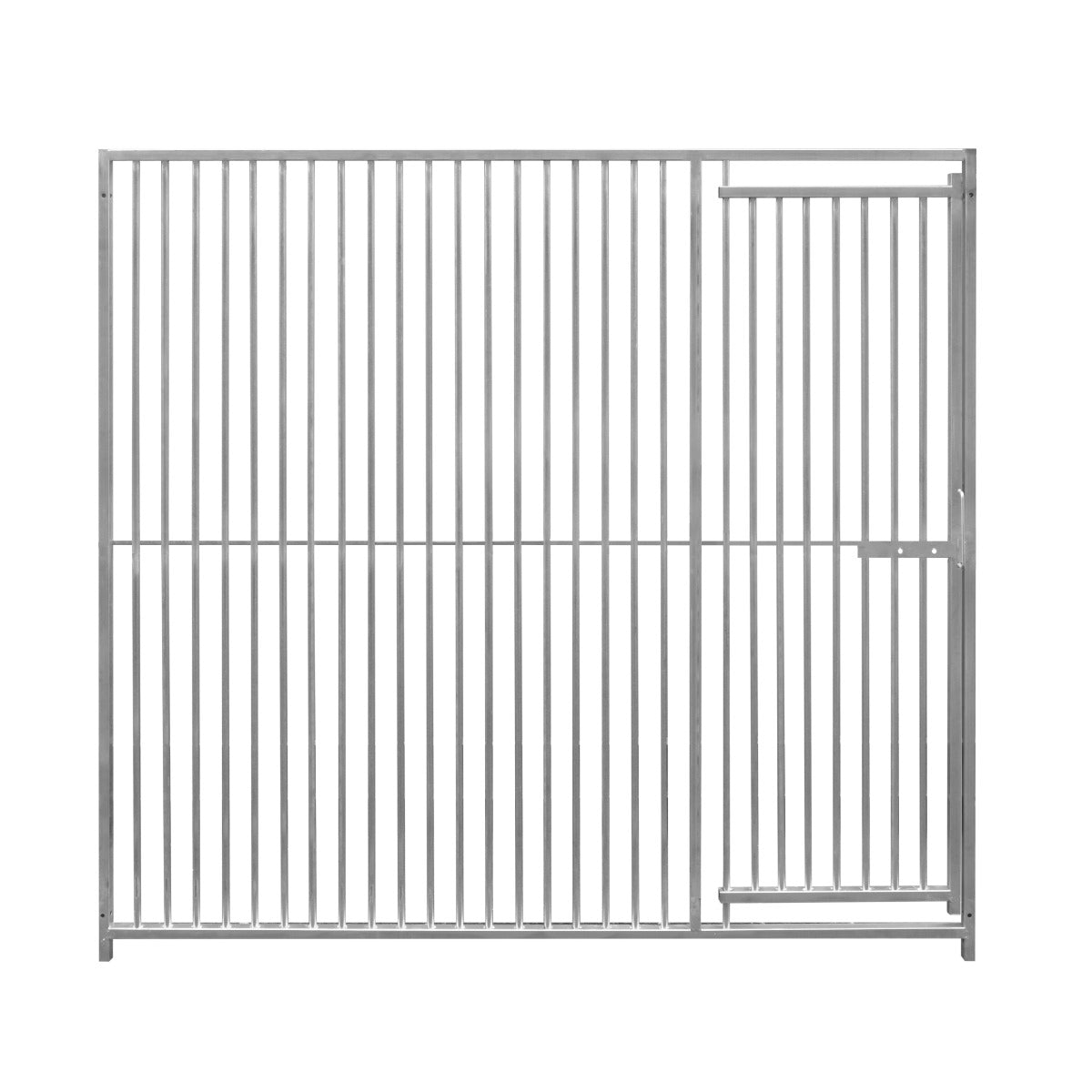 2m Dog Run Panel With Door – 5cm Bar Spacing - Used - Acceptable