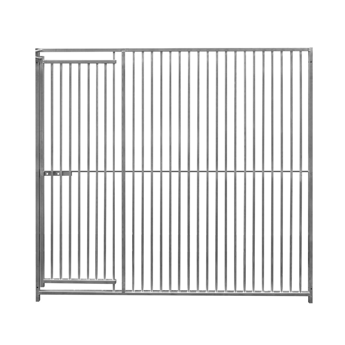 2m Dog Run Panel With Door – 5cm Bar Spacing - Used - Good