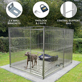 2m Dog Run Panel With Door – 5cm Bar Spacing - Used - Very Good