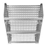 Adjustable 2 Section Galvanised Staircase - 600mm Wide - Used - Very Good