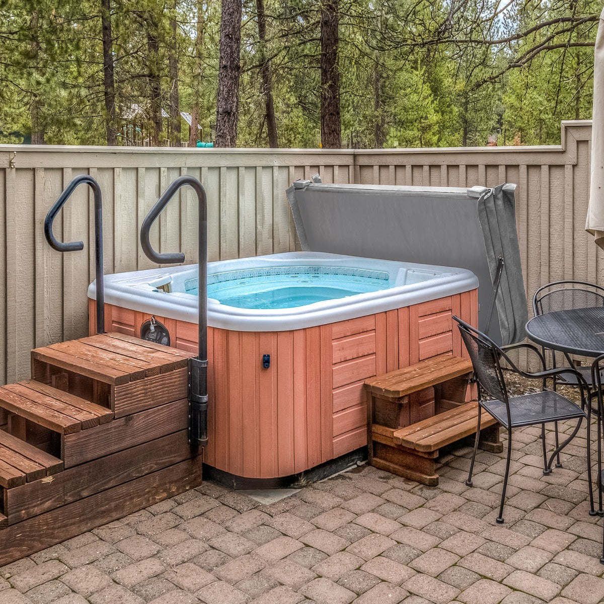 2m Hot Tub Spa Cover - Grey - Used - Very Good