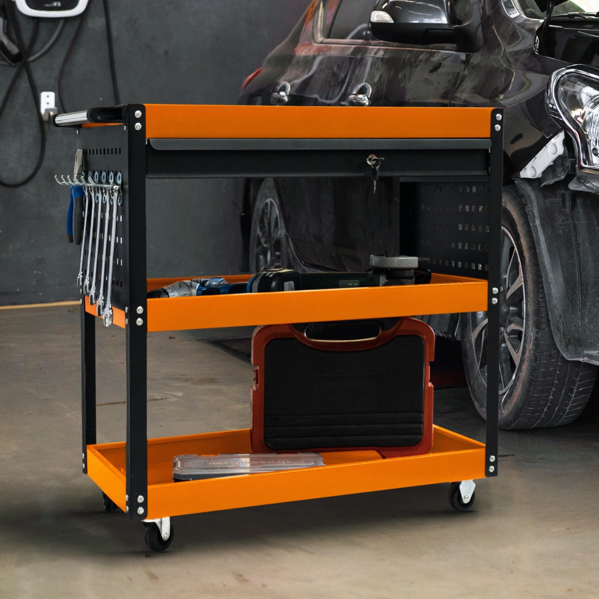 T-Mech Tool Storage Trolley - Used - Acceptable