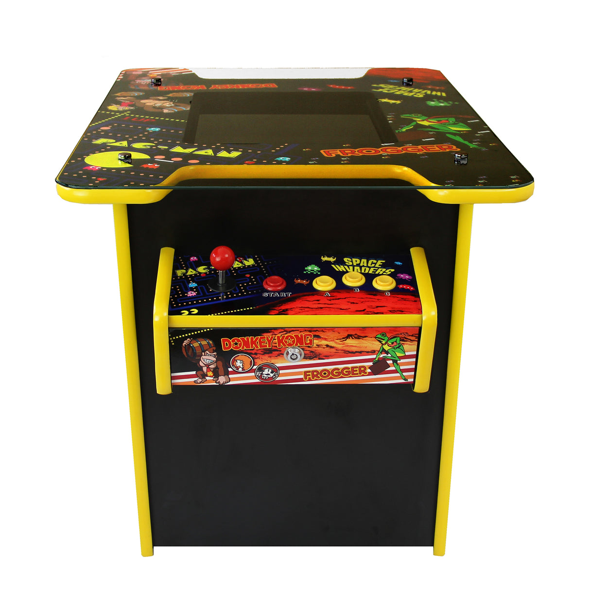 Retro Cocktail Table Arcade Games Machine - Like New