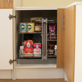 KuKoo Magic Corner Pull Out Kitchen Cupboard Drawers - Right Hand - Like New