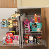 KuKoo Magic Corner Pull Out Kitchen Cupboard Drawers - Right Hand - Used - Very Good