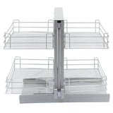 KuKoo Magic Corner Pull Out Kitchen Cupboard Drawers - Right Hand - Used - Acceptable