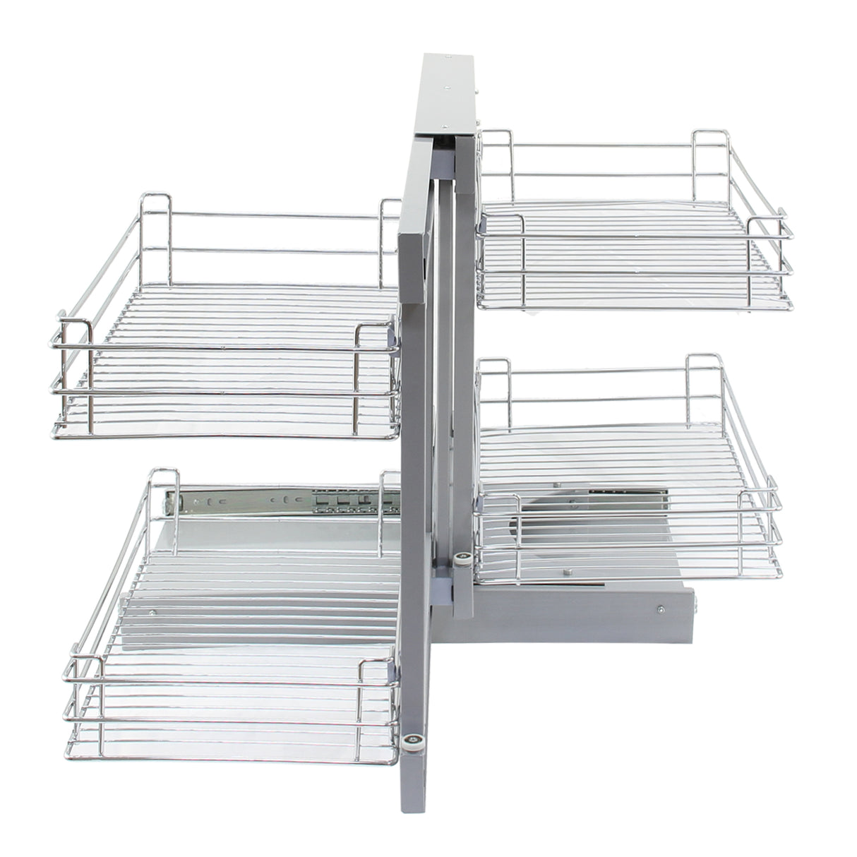 KuKoo Magic Corner Pull Out Kitchen Cupboard Drawers - Right Hand - Used - Good