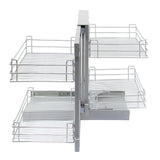 KuKoo Magic Corner Pull Out Kitchen Cupboard Drawers - Right Hand - Used - Good