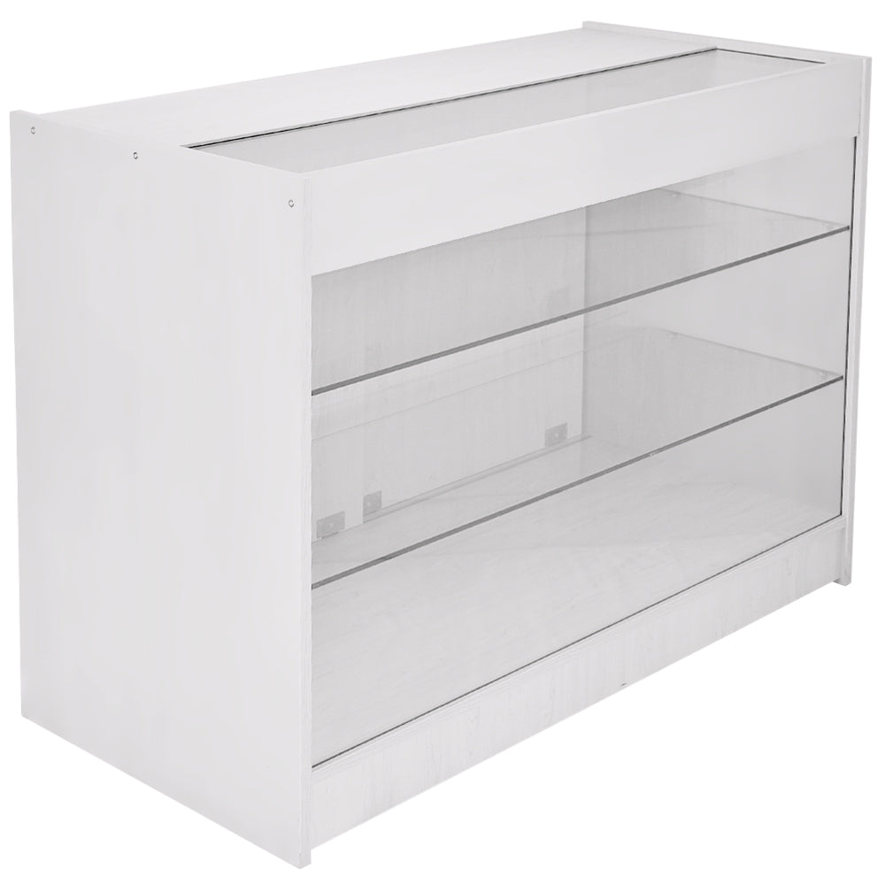 Pegasus Brilliant White Shop Counter & Retail Display Set - Used - Very Good