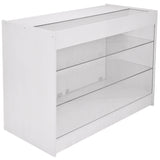 Taurus Brilliant White Shop Counter & Retail Display Set - Used - Good