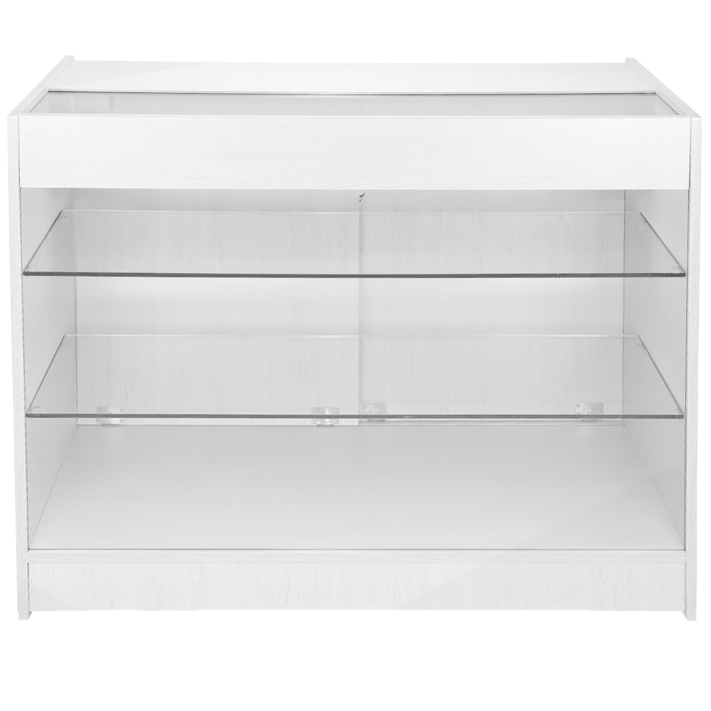 Capricorn Brilliant White Shop Counter & Retail Display Set - Used - Very Good