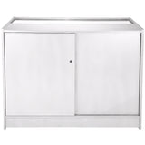 Pegasus Brilliant White Shop Counter & Retail Display Set - Used - Good