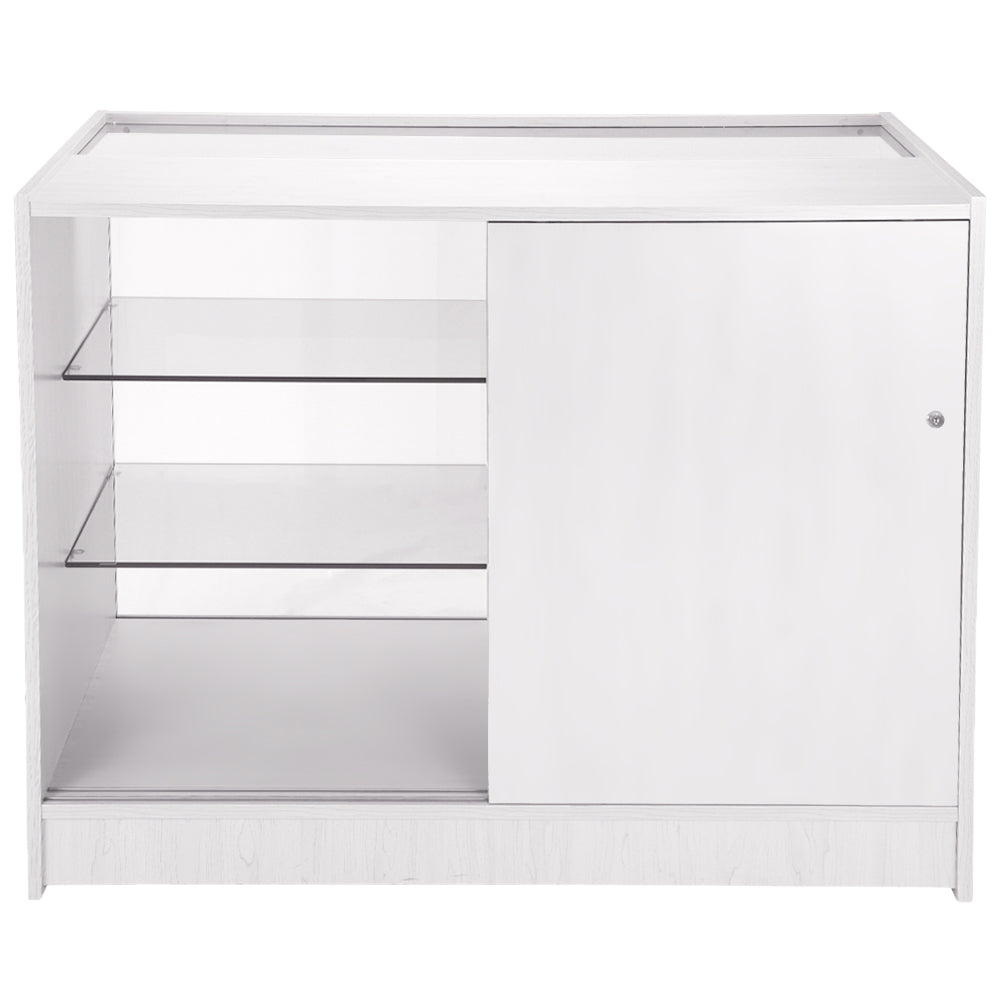Capricorn Brilliant White Shop Counter & Retail Display Set - Used - Very Good