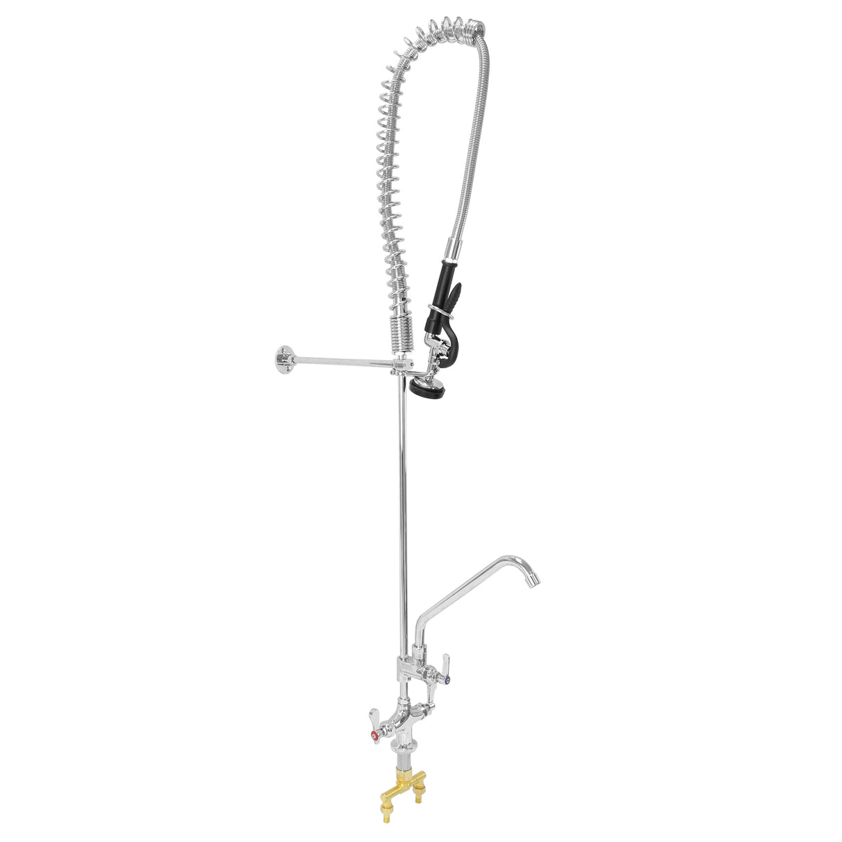 KuKoo Commercial Sink & Pre-Rinse Tap - Left Hand Drainer - Used - Good