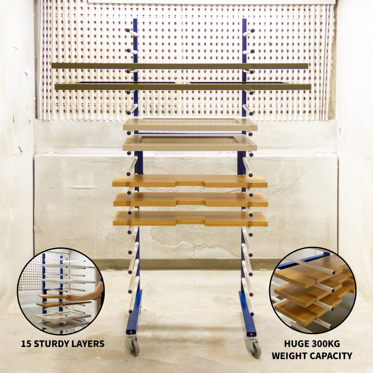 Monster Racking Spray Drying Rack Trolley - Like New