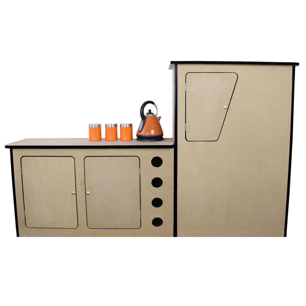 11sqm Anthracite Van Lining & Glue With Camper Kitchen - Like New