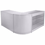 Mars Brilliant White Shop Counter & Retail Display Set - Like New