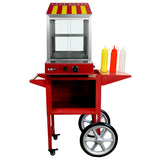 KuKoo Commercial Hot Dog Steamer & Cart - Used - Acceptable