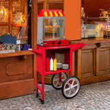 KuKoo Commercial Hot Dog Steamer & Cart - Like New