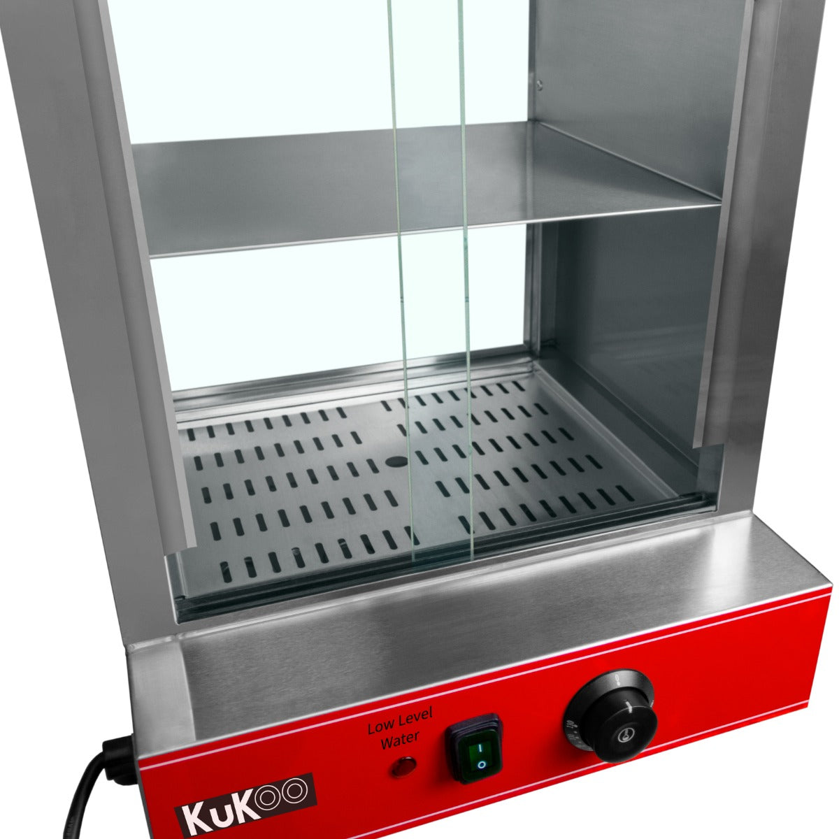 KuKoo Commercial Hot Dog Steamer & Cart - Used - Acceptable
