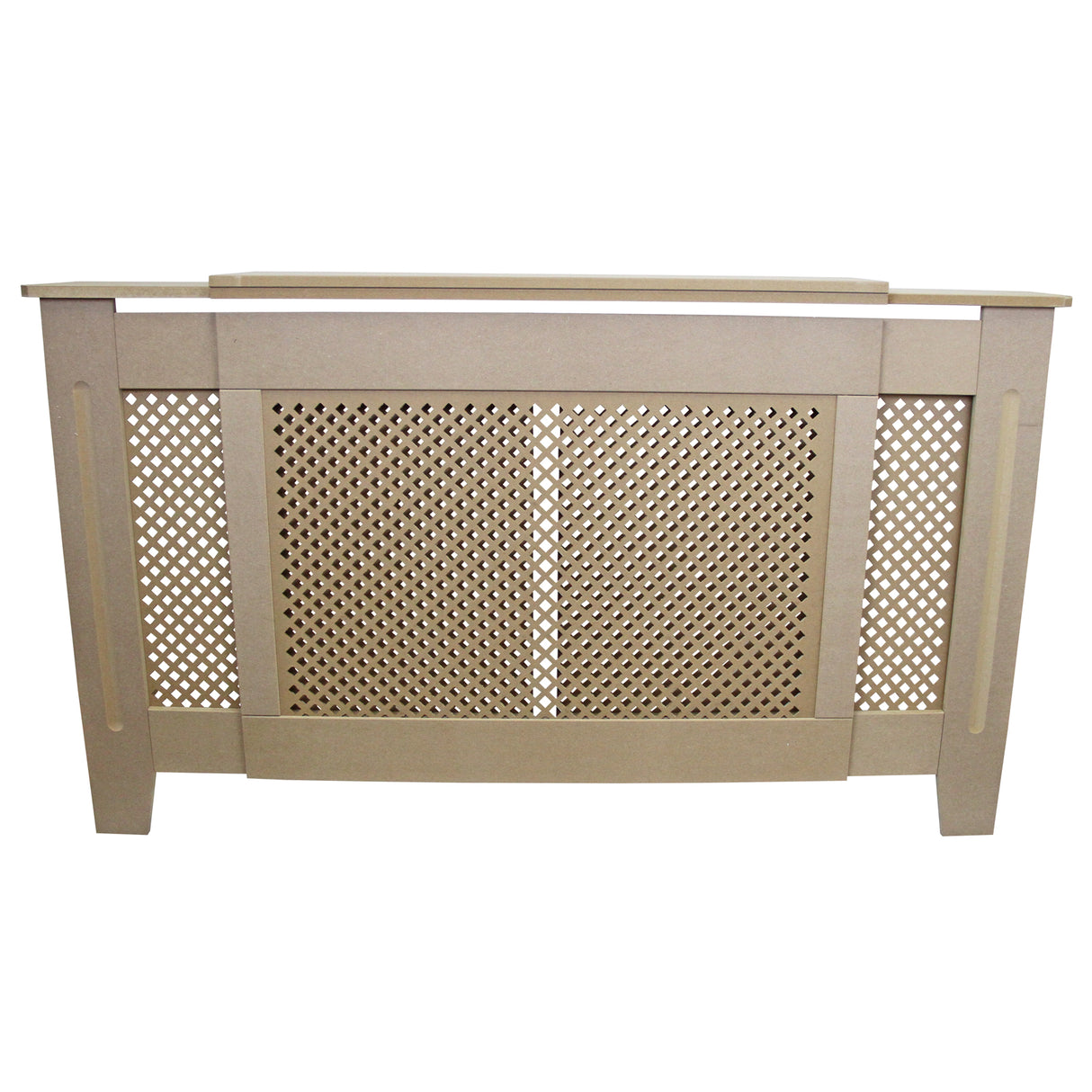 Adjustable Radiator Cover MDF Unfinished 1400mm - 1920mm - Like New