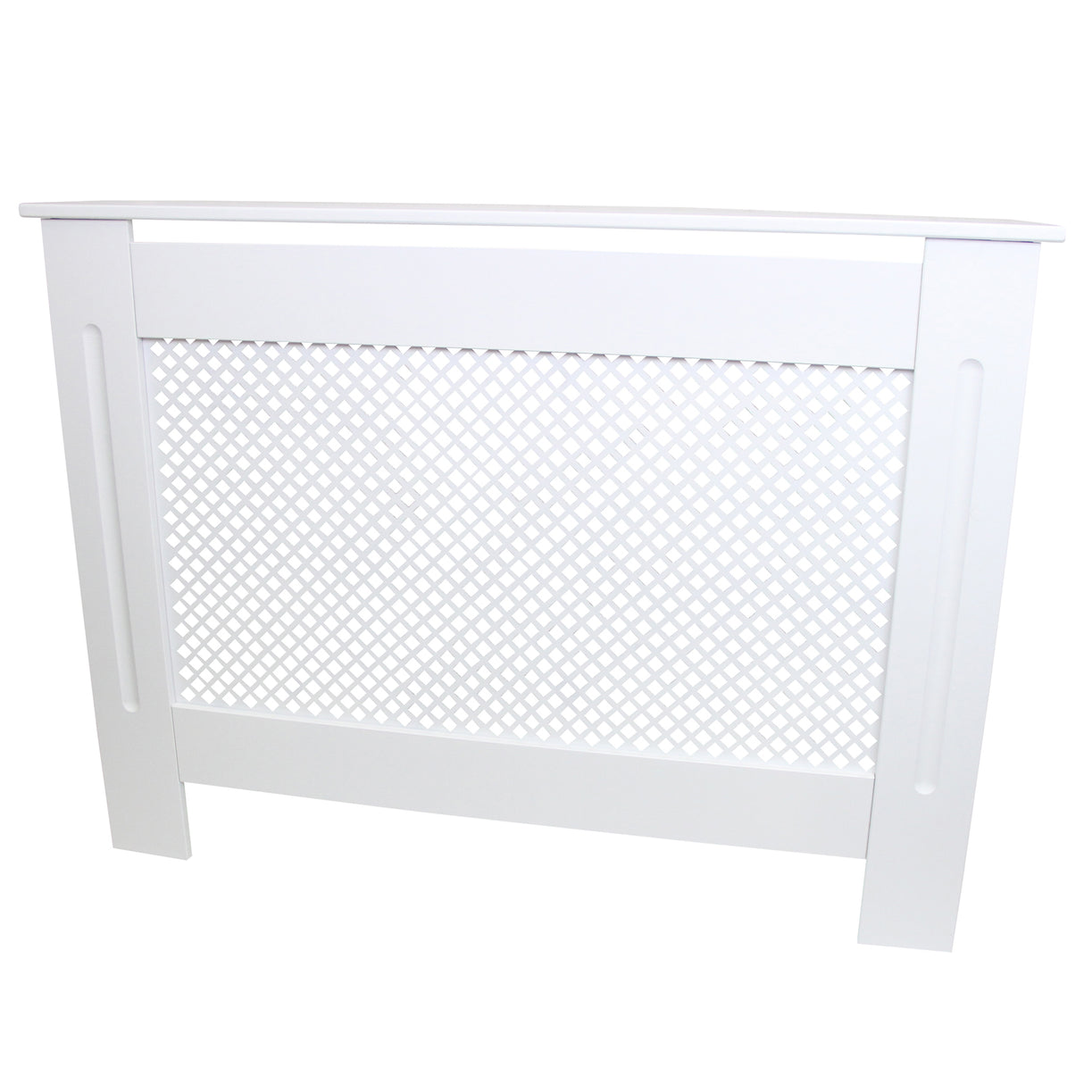 Radiator Cover MDF White 1115mm - Used - Very Good