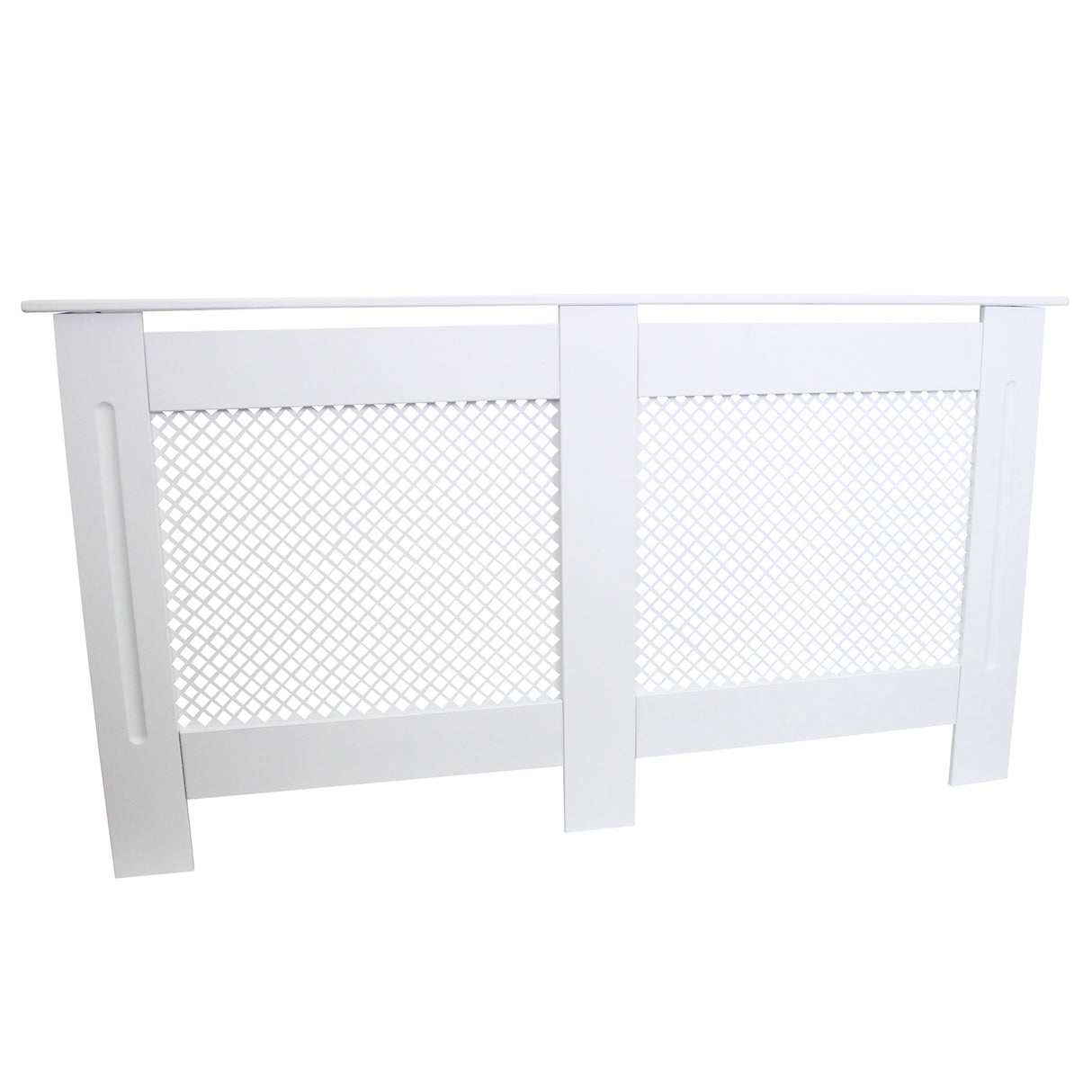 Radiator Cover MDF White 1515mm - Used - Good