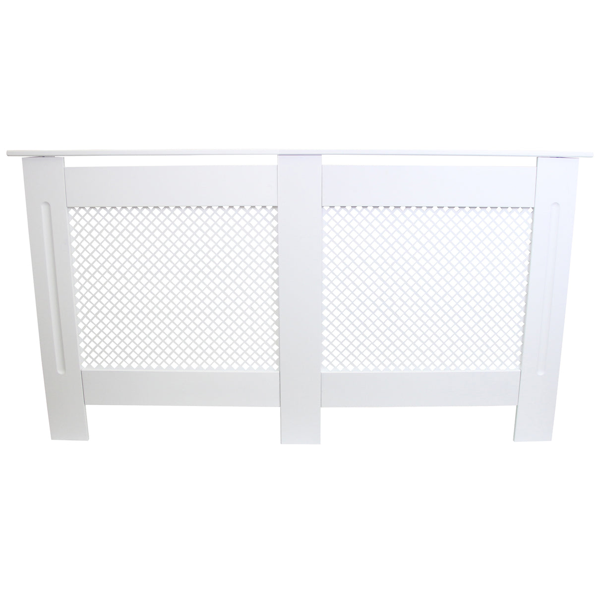 Radiator Cover MDF White 1515mm - Used - Good