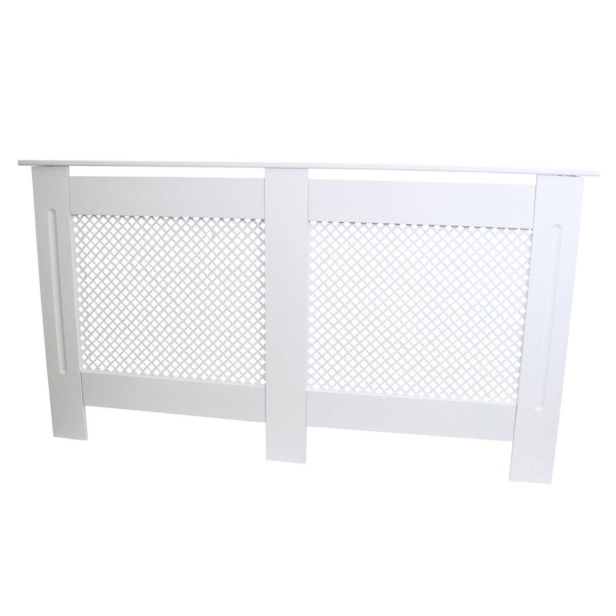 Radiator Cover MDF White 1515mm - Used - Good