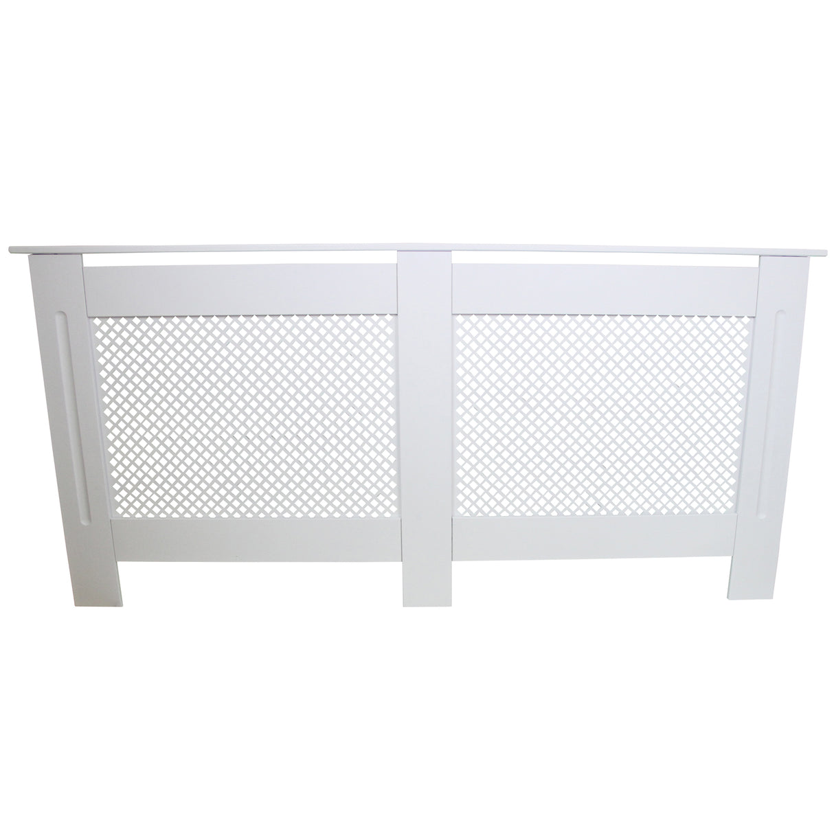 Radiator Cover MDF White 1720mm - Used - Acceptable